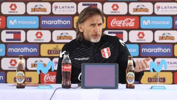 Ricardo Gareca habl&oacute; sobre el Per&uacute; vs Colombia por Eliminatorias.