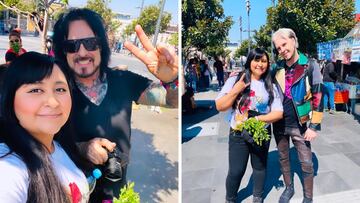 Salió a comprar perejil y se encontró a los integrantes de Mötley Crüe