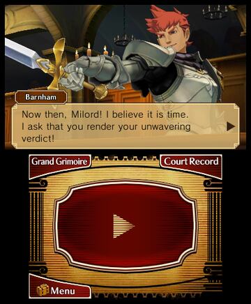 Captura de pantalla - El Profesor Layton vs. Phoenix Wright: Ace Attorney (3DS)