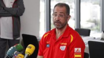 Juan Antonio Orenga, en rueda de prensa.