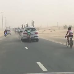 Suspendida la cuarta etapa en Dubai por tormentas de arena