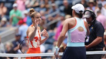 Se culmina la tragedia griega: tras Tsitsipas, cae Sakkari