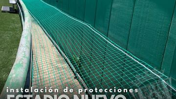 Protección del fondo de El Arcángel