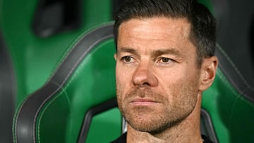 (FILES) Real Madrid's Spanish coach Xabi Alonso looks on before the Spanish league football match between Elche CF and Real Madrid CF at Martinez Valero Stadium in Elche on November 23, 2025. Real Madrid appointed Alvaro Arbeloa as new coach on January 12, 2026 after coach Xabi Alonso has left the club by mutual consent, a day after the team lost the Spanish Super Cup final against rivals Barcelona, AFP reports. (Photo by JOSE JORDAN / AFP)