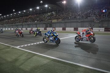 Victoria de Dovizioso en la primera carrera del año