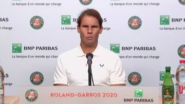 Acaba de meterse en otra final a las puertas de su 13º título y suelta esto: Nadal no es de este planeta...