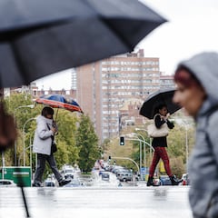 AEMET avisa de lluvias asociadas a la borrasca Frederico: dónde lloverá