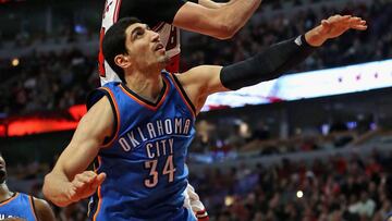 Enes Kanter, durante esta temporada.