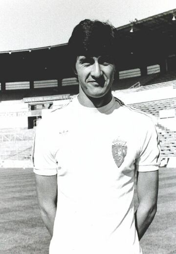 Ángel 'Pichi' Alonso, el primer refuerzo de la temporada 1977-78. Llegó del Castellón a cambio de 10 millones de pesetas.