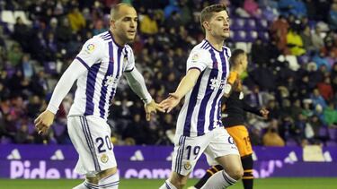 21/12/19 PARTIDO DE PRIMERA DIVISION REAL VALLADOLID - VALENCIA SANDRO TONI VILLA