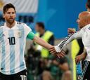 Sampaoli: "Messi sabe la pasión que he puesto en este Mundial"