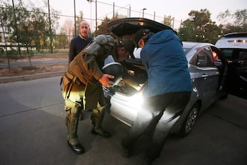 Así fue la revisión después de la calle Benito Rebolledo.