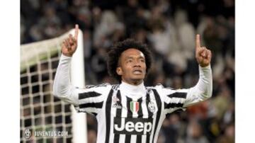 Cuadrado uno de los más destacados de febrero de la Juve