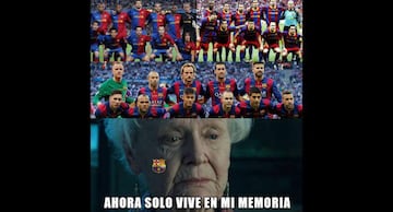 Los memes más divertidos del partido Barcelona-Bayern