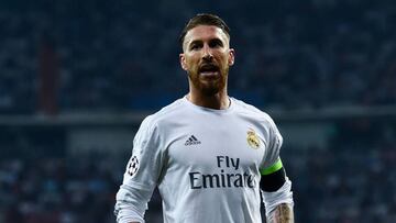 SOLIDEZ. Ramos, durante un momento del duelo ante el City.