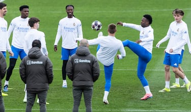 Alineación posible del Real Madrid contra el Manchester City en Champions