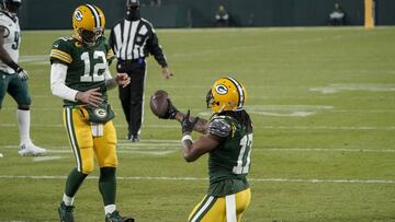 Durante la victoria de los Packers sobre los Eagles, Rodgers lanz&oacute; tres pases de anotaci&oacute;n y se uni&oacute; una selecta lista de mariscales de campo.