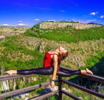 Malin Rydqvist, la piloto yogui que conquista Instagram