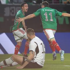 Así fueron los goles de México frente a Alemania