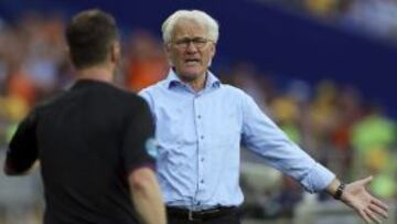 El seleccionador danés, Morten Olsen.