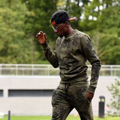 La concentración de Francia se transforma en una pasarela de moda