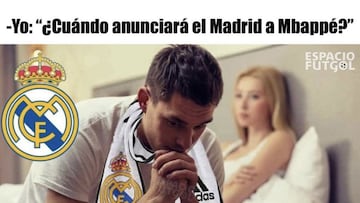 El futuro de Mbappé, de nuevo carne de memes