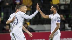 Mbapp&eacute; y Lemar contra Moldavia