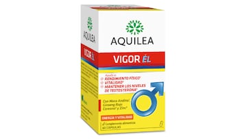 Aquilea Vigor Él con ginseng rojo coreano, maca andina y zinc en Amazon