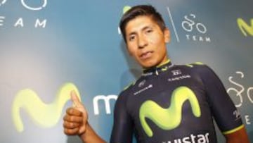 El ciclista colombiano Nairo Quintana liderar&aacute; al Movistar.