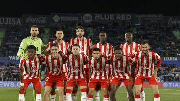 Once del Almer¨ªa en Getafe.