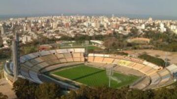 El estadio centenario fue inaugurado en 1930; fecha de la primera Copa Mundo de fútbol.