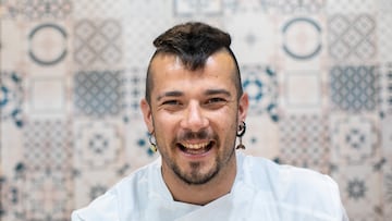 MADRID, SPAIN - APRIL 27: (EXCLUSIVE COVERAGE) Chef Carlos Maldonado poses for a photo during the 35th edition of the Gourmet Show at Ifema on April 27, 2022 in Madrid, Spain. (Photo by Isabel Infantes/Getty Images)