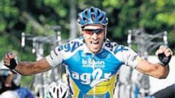 <b>EN CIUDAD REAL. </b>José Luis Arrieta ganó allí en la Vuelta 2006.