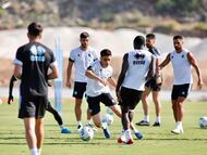 Entrenamiento del Castellón.