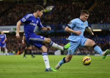 Chelsea y Manchester City luchan por el primer lugar en la Premier League.