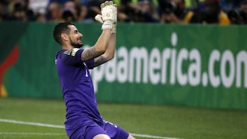 Gabriel Arias festeja