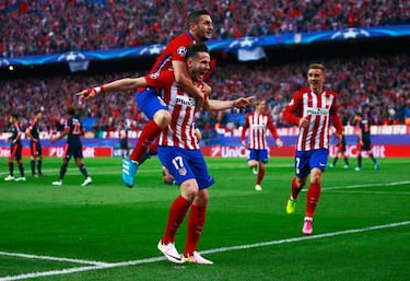 El Atlético del Cholo nunca se achicó en los grandes escenarios