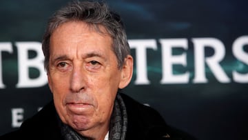 FILE PHOTO: Producer Ivan Reitman poses for photographers as he arrives for the world premiere of the film "Ghostbusters: Afterlife" in Manhattan, in New York City, New York, U.S., November 15, 2021. REUTERS/Mike Segar/File Photo
