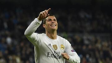 Real Madrid's Portuguese forward Cristiano Ronaldo.