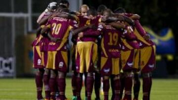 Deportes Tolima clasificó a la Sudamericana por ser el campeón de la Copa Colombia 2014.
