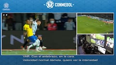 El VAR de la vergüenza en la agresión de Otamendi: "Es con el antebrazo, no es roja"