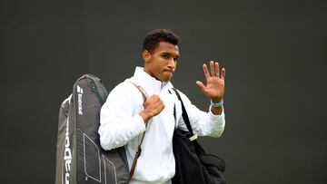 Auger-Aliassime cae eliminado en la primera ronda de Wimbledon.