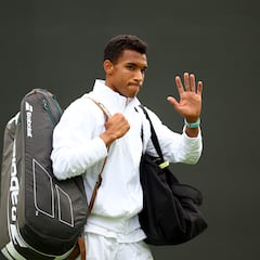 Auger-Aliassime se despide de Wimbledon en primera ronda