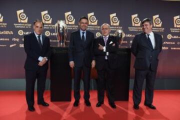 Javier Tebas, Bartomeu, Ollero y Miguel Cardenal