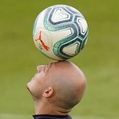 Zozulia vuelve a entrenar tras superar la COVID-19