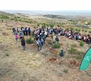 La Vuelta y Land Life plantan 1.000 árboles autóctonos en Sendaviva