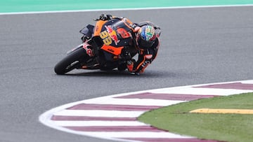 Brad Binder ha liderado el FP1 de Qatar.