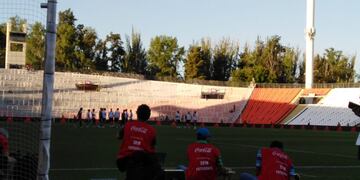 El color previo al Argentina vs México en Mendoza