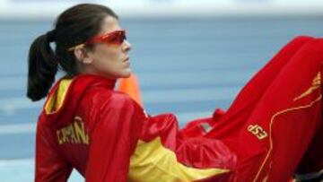 La espa&ntilde;ola Ruth Beitia, medallista de bronce en el &uacute;ltimo Mundial y doble campeona de Europa. 