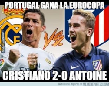 Los mejores memes de la final de la Euro entre Portugal y Francia